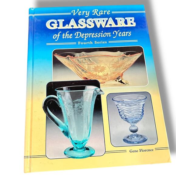 Vintage set of 4 collectors identification books depression glass rare - Picture 4 of 11